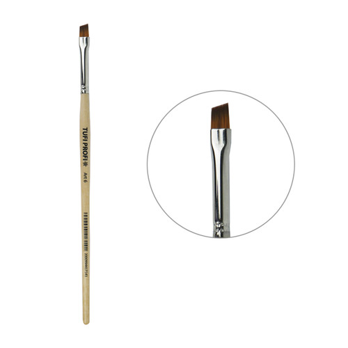 Pędzel do paznokci TUFI profi PREMIUM Art ścięty №6 (0120836) - Фото №1