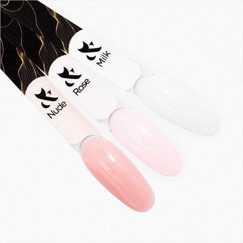 Gel FOX Shine Gel  Rose, 15 ml - Фото №2