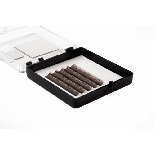 Rzęsy jedwabne CLD Silk Lashes Dark Brown MINI Mix B - Фото №2