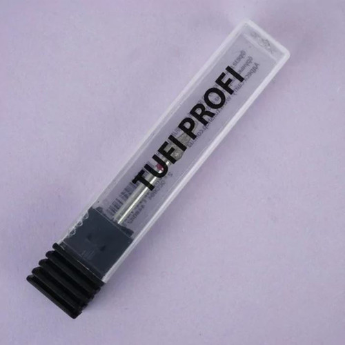 Cutter for manicure TUFI profi PREMIUM diamond bullet 244 021V 2.1 mm blue notch - Фото №3
