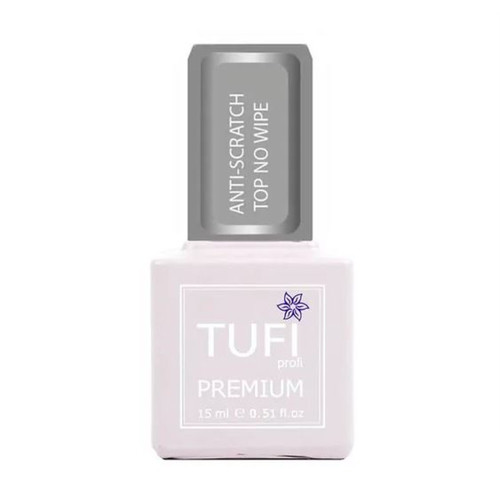 Тоp hybrydowy TUFI profi PREMIUM Anti-Scratch No Wipe bez lepkiej warstwy 15 ml - Фото №1