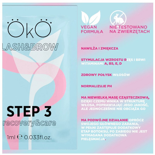 Пакетики для ламинирования ресниц и бровей OkO 3 STEP 5 шт - Фото №3