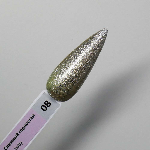 Lakier hybrydowy TUFI profi PREMIUM Ice baby 08 Gronostaj śnieżny 8 ml (0102221) - Фото №3
