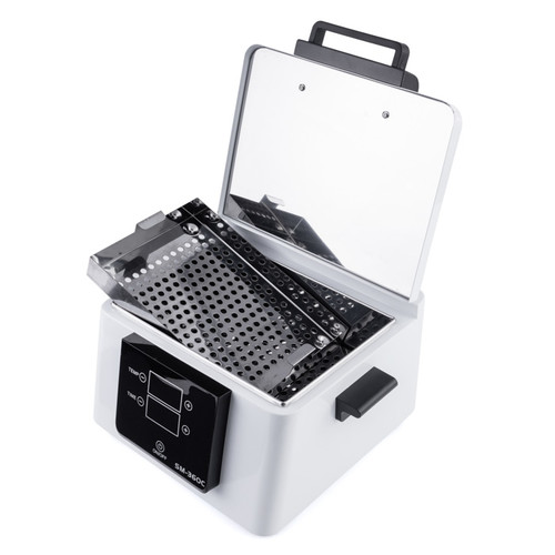 Dry Heater PRO NAIL SM-360C for sterilization white - Фото №3