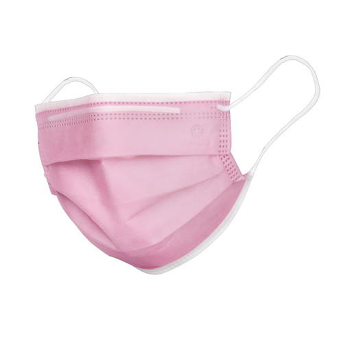 Medical mask Opharm pink 50 pcs - Фото №2