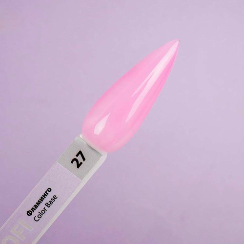 Цветная база TUFI profi PREMIUM Color Base 027 фламинго 8 мл (0123368) - Фото №3