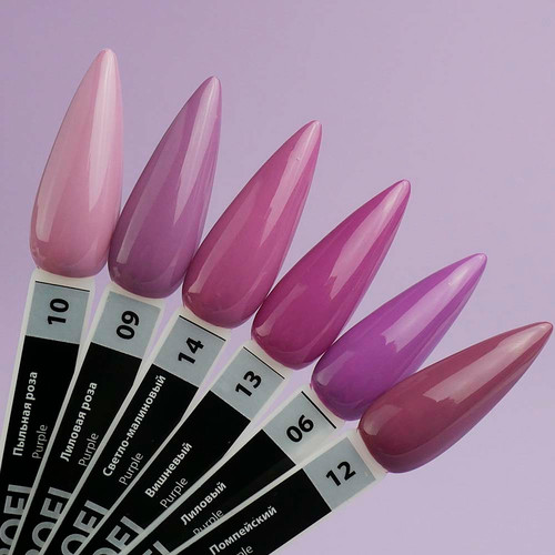 Lakier hybrydowy TUFI profi PREMIUM Purple 06 liliowy 8 ml (0102498) - Фото №4