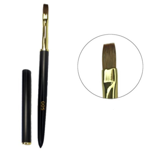 Art Brush FOX Nail Art Brush №005 "Flat" (flat square shape)