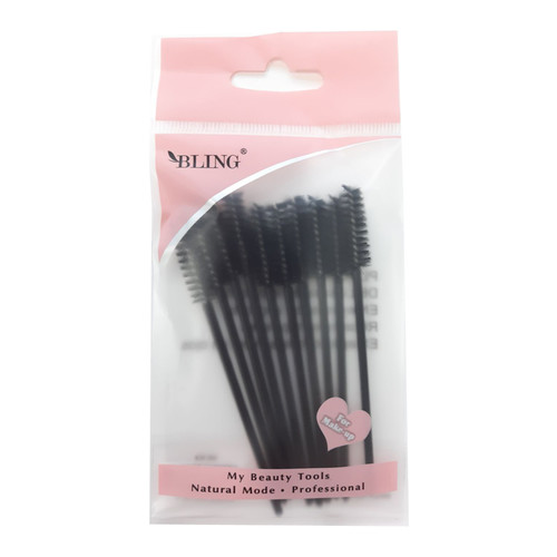 Szczoteczka do mascary BLING czarna 12pcs. - Фото №2