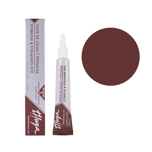 Farba Thuya arganowo-keratynowa do brwi i rzęs Kasztan/Chestnut 14ml