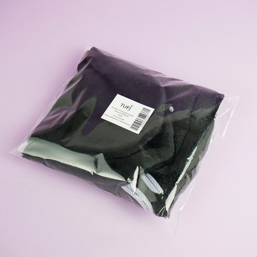 Rękawice kosmetyczne do parafiny TUFI profi PREMIUM czarne (0104291) - Фото №4