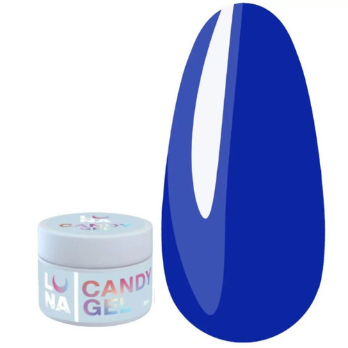 Żel do przedłużania paznokci LUNA Candy №12 niebieski15 ml (322-0607) - Фото №1