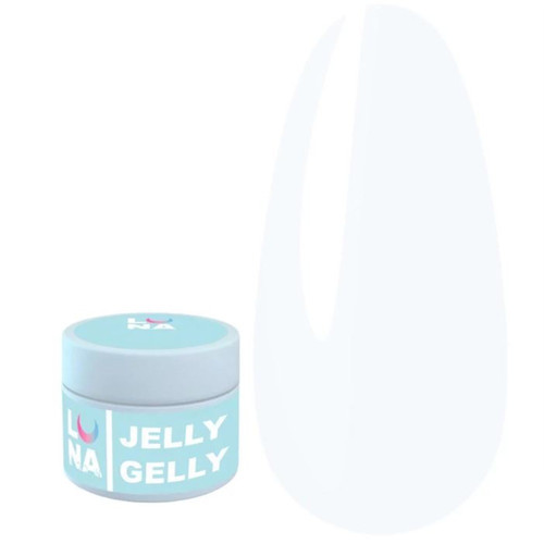 Гель для наращивания ногтей LUNA Jelly Gelly №1 прозрачный 15 мл (324-1200)