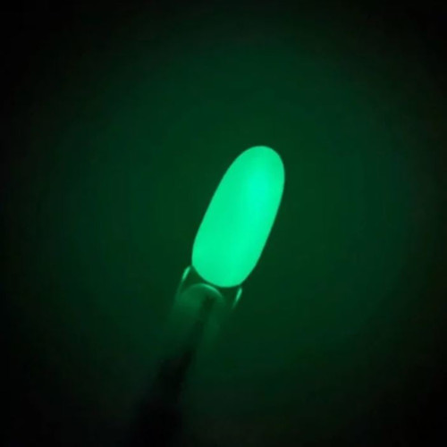 Люминесцентный топ LUNA Shine Dark Green желто-зеленый оттенок 13 мл (300-0624) - Фото №3