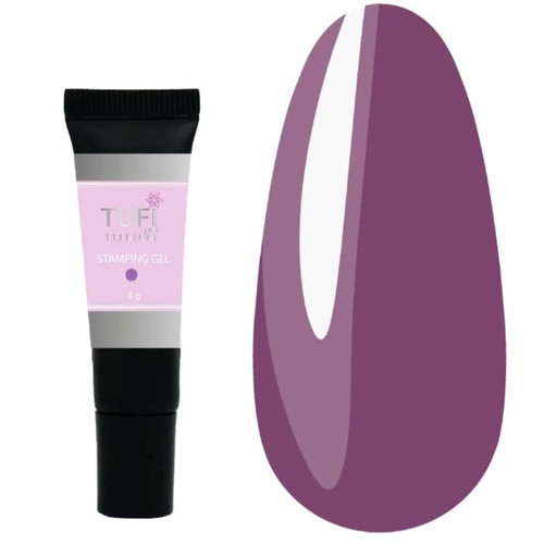 Żel do stempli TUFI profi PREMIUM Stamping gel 06 fioletowy 8 ml (0288848) - Фото №1