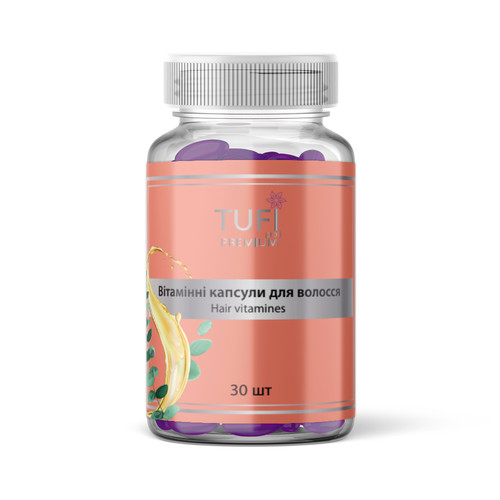 Витаминные капсулы TUFI profi PREMIUМ для окрашеных волос 30 шт (0244119) - Фото №1