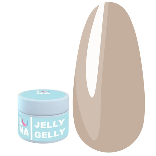 Żel do przedłużania paznokci LUNA Jelly Gelly №4 ciemno różowy 15 ml (324-1200)