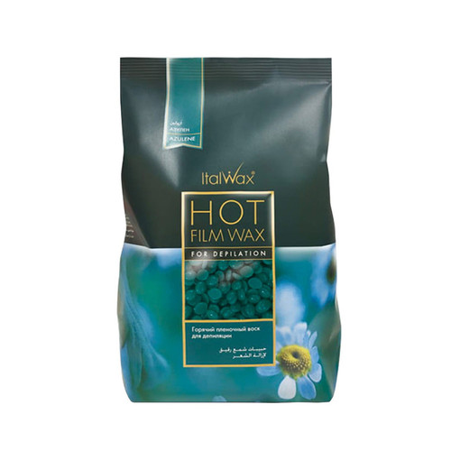 Film wax w dropsach do depilacji Italwax Azulen 1 kg