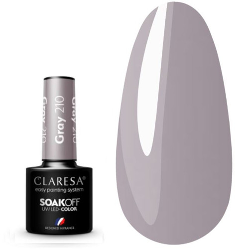 Claresa Gel Polish GRAY 210 -5g