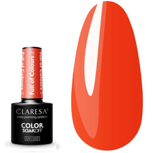 Claresa Gel Polish Full of colours 2 -5g - Фото №1