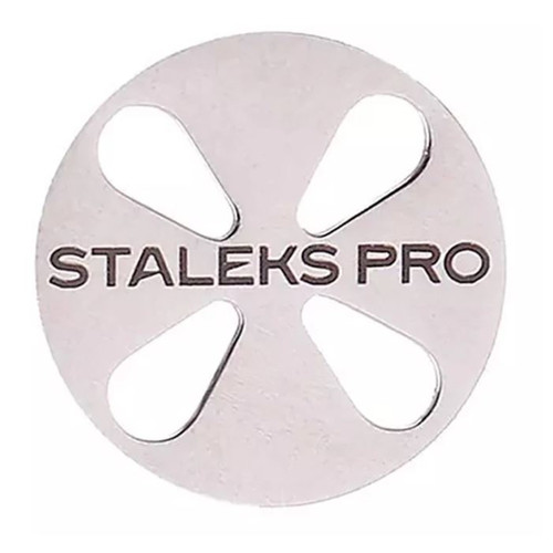 PODODISC metalowy STALEKS PRO L (25 mm) + zestaw wymiennych nakładek 180 grit 5 szt - Фото №1