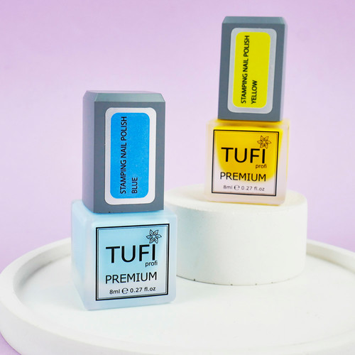 Lakier do Stempli TUFI profi PREMIUM żółty 8 ml (0295878) - Фото №3