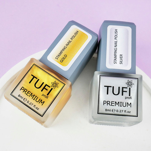 Lakier do Stempli TUFI profi PREMIUM złoto 8 ml (0295880) - Фото №4