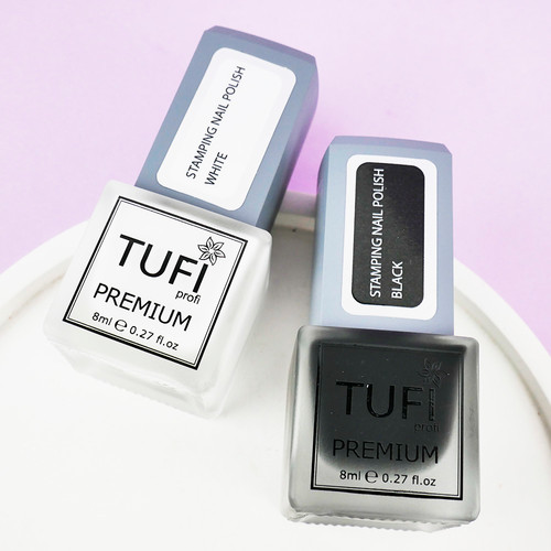 Lakier do Stempli TUFI profi PREMIUM czarny 8 ml (0295883) - Фото №4