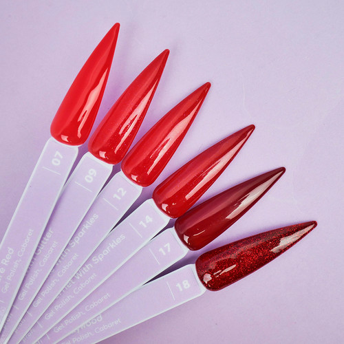 Lakier hybrydowy TUFI profi  PREMIUM Cabaret 07 Czysta czerwień 8ml (0102562) - Фото №6