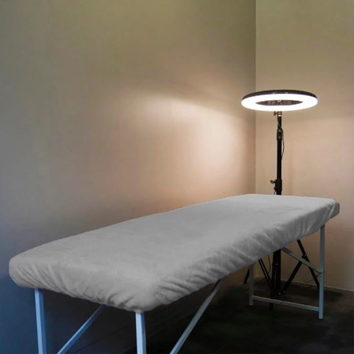 Narzuta na sofę TUFI profi PREMIUM terry velsoft szary 80x210 cm