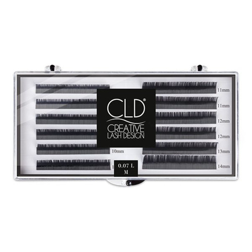 Rzęsy jedwabne CLD Silk Lashes Mix L