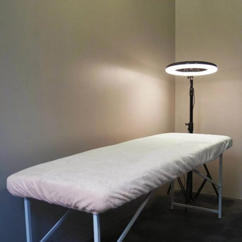 Narzuta na sofę TUFI profi PREMIUM terry velsoft mleczny 80x210 cm