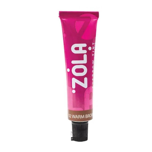Farba do brwi i rzęs ZOLA ciepły brąz 15ml