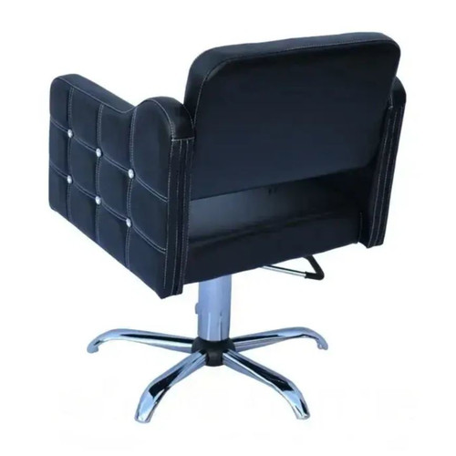 Кресло парикмахерское Frizlab Dgordgiya черное с белым - Фото №2