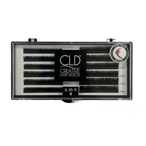 Rzęsy jedwabne CLD Silk Lashes MixD (T:0,05mm/L: 8,9,10,11,12,13,14mm)