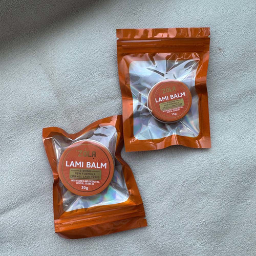 Klej do laminowania ZOLA Lami Balm Orange o zapachu cytrusów 30g - Фото №4