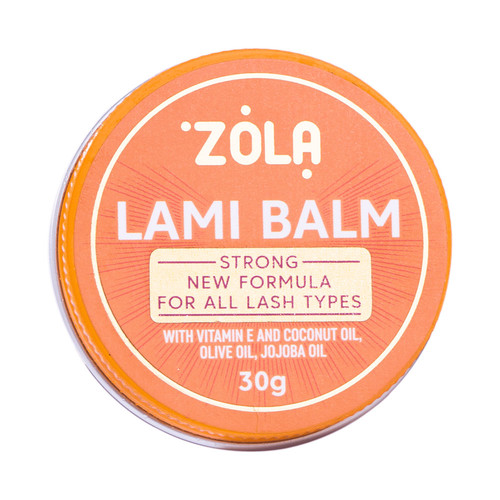 Klej do laminowania ZOLA Lami Balm Orange o zapachu cytrusów 30g - Фото №1