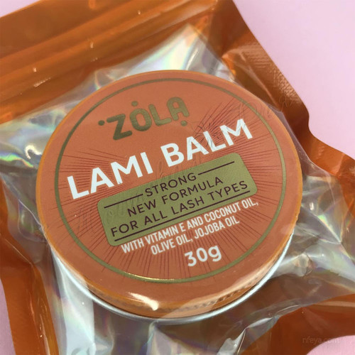 Klej do laminowania ZOLA Lami Balm Orange o zapachu cytrusów 30g - Фото №3