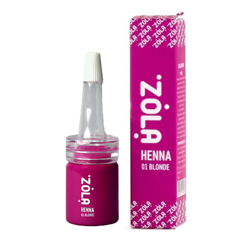 Henna do brwi ZOLA №01 Blond profesjonalny korektor 5g - Фото №1