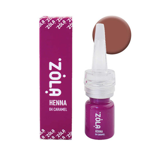 Henna do brwi ZOLA Henna №04 Caramel jasny odcień 5g - Фото №2
