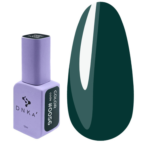 Lakier hybrydowy DNKa 0056 jodła zielona 12 ml (GPDC0056) - Фото №1
