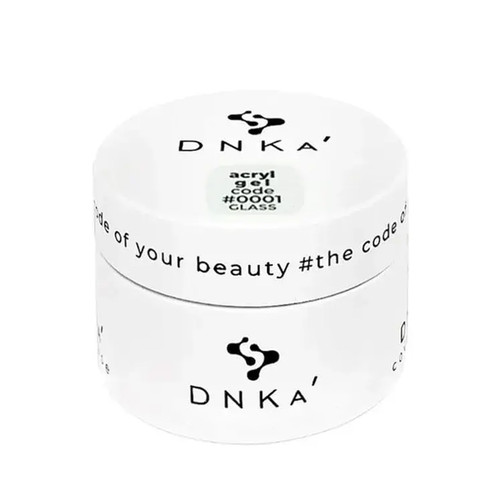 Żel akrylowy DNKa Acryle Gel nr 0001 Szkło 30 ml - Фото №1