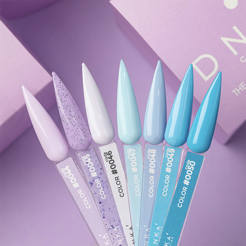 Lakier hybrydowy DNKa 0044 liliowo-biały 12 ml (GPDC0044) - Фото №2