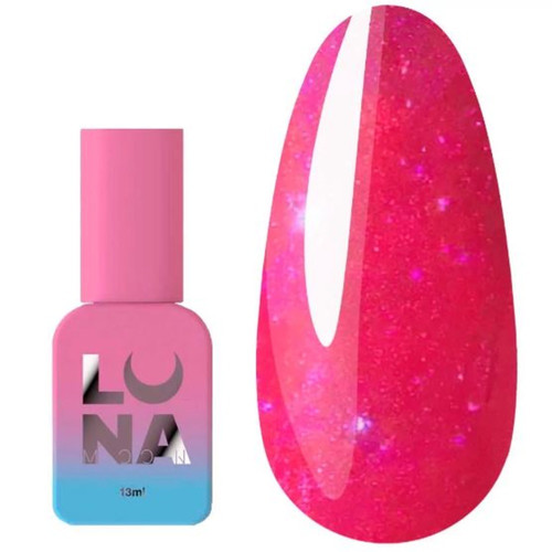Żel akrylowy LUNA Light №45 różowy z brokatem 13 ml - Фото №1