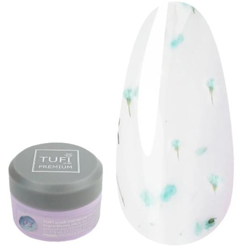 Гель-лак TUFI profi PREMIUM Bloom 03 с сухоцветами крокус 5мл