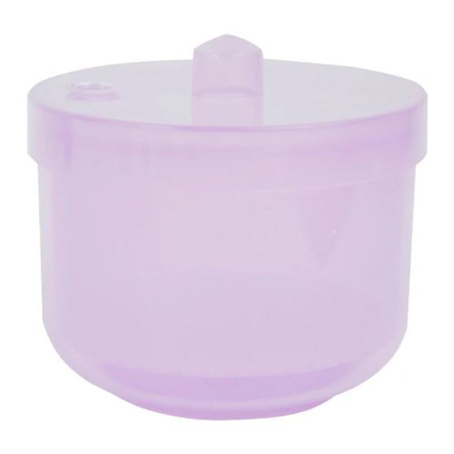 Container for soaking and sterilizing cutters, lilac