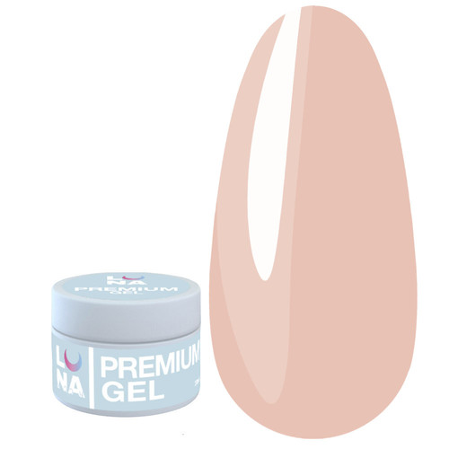 Żel. do przedłużania paznokci LUNA Premium- №23 ciało .różowe 30 ml (323-2602-0568) - Фото №1