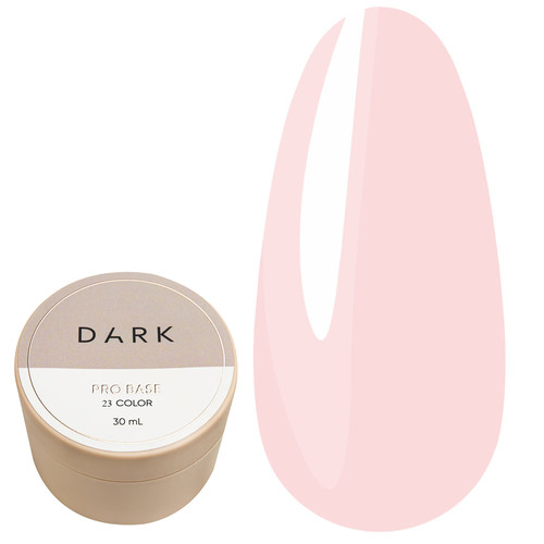 База DARK PRO base 23 светло-розовый,30 мл - Фото №1