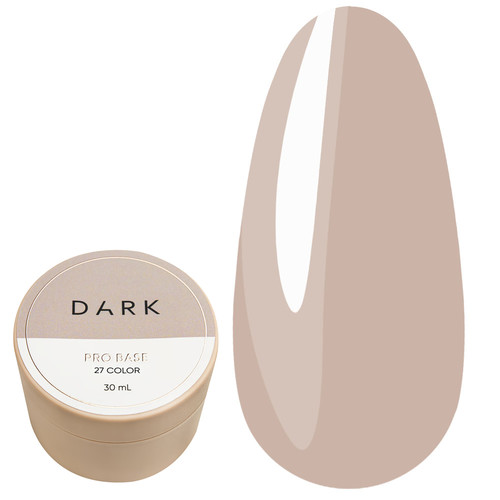 База DARK PRO base 27 светло-розовый, 30 ml - Фото №1