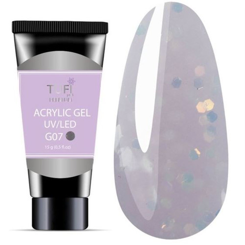 Acrylgel budujący TUFI profi PREMIUM G07 Demetra 15 g - Фото №1